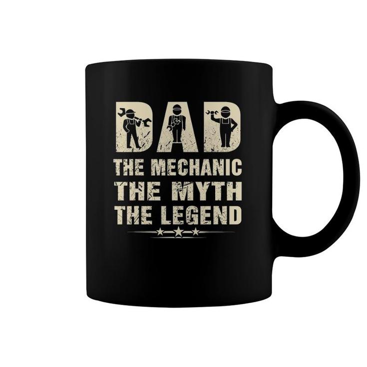 Family 365 Mechanic Dad Mechanics Father's Day Gift Coffee Mug