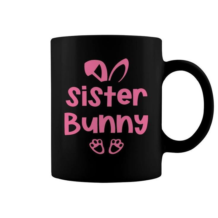Family Easter Sister Bunny Matching Easter Bunny Egg Hunting Coffee Mug