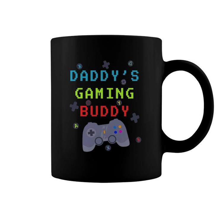 Family Love Daddy's Gaming Buddy Kids Coffee Mug