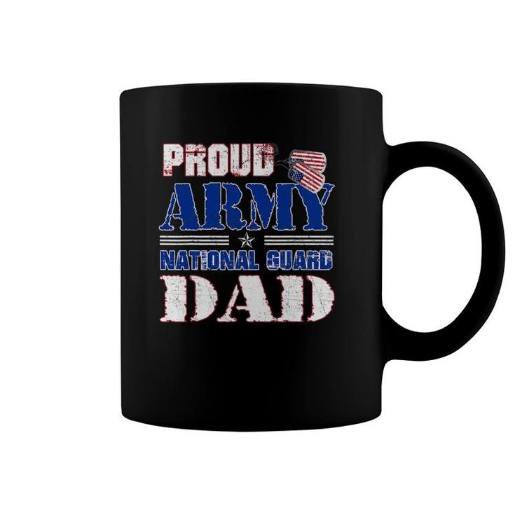 Family Proud Army National Guard Dad Coffee Mug