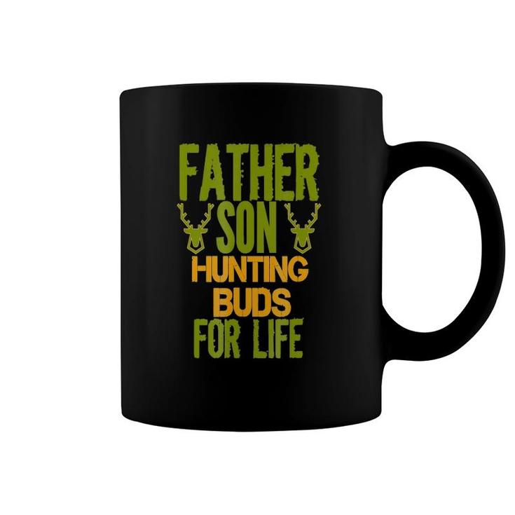 Father Son Matching S Hunting Buds For Life Camo Coffee Mug