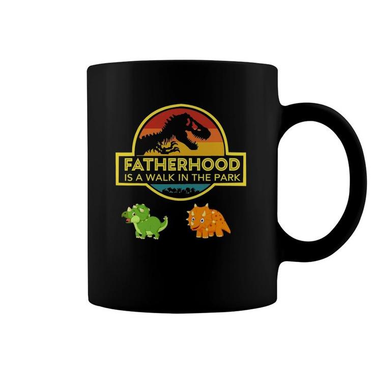 Fatherhood Is A Walk In The Park Coffee Mug