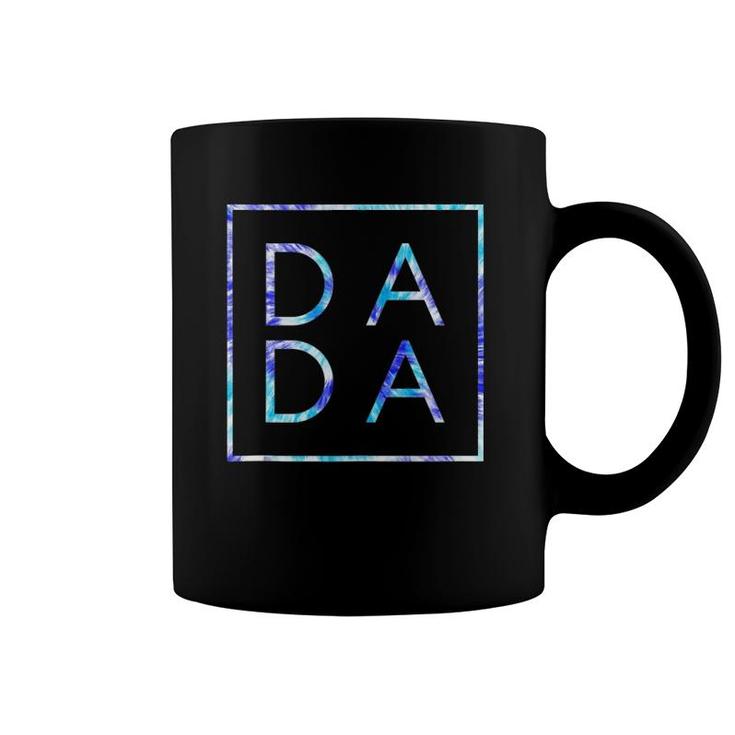 Father's Day For New Dad, Dada, Him - Coloful Tie Dye Dada  Coffee Mug