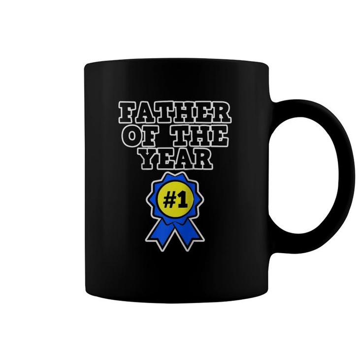 Father's Day Gift For Dad Father Of The Year Raglan Baseball Tee Coffee Mug