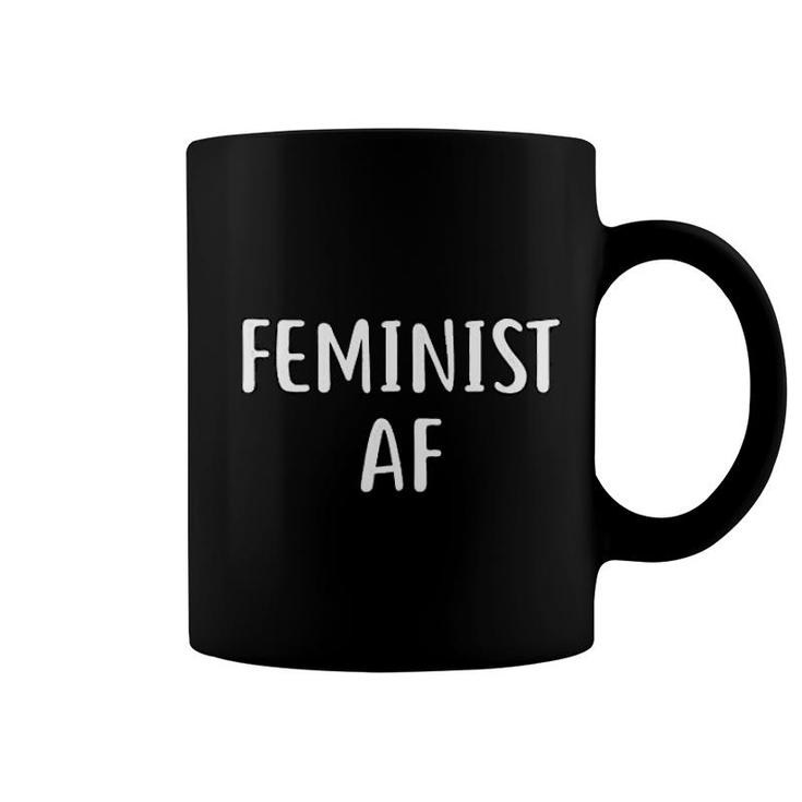Feminist Af Girl Power Feminist Slogan Coffee Mug