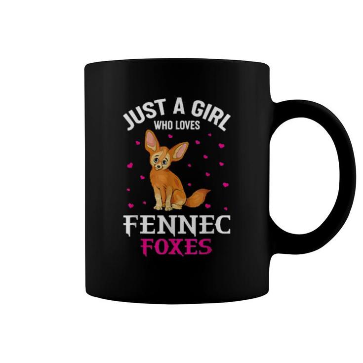 Fennec Fox Just A Girl Who Loves Fennec  Coffee Mug