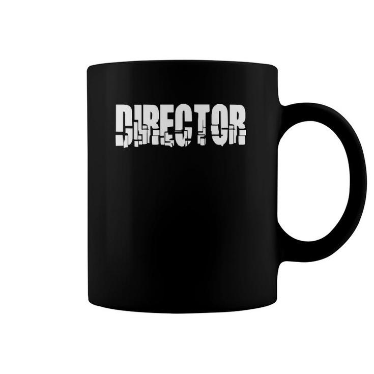 Film Director Filmmaker Cameraman Movie Maker Film Crew Coffee Mug