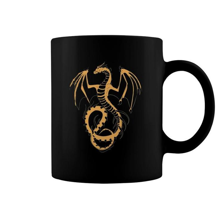 Fire Dragon Mythical Creature Dragon Coffee Mug