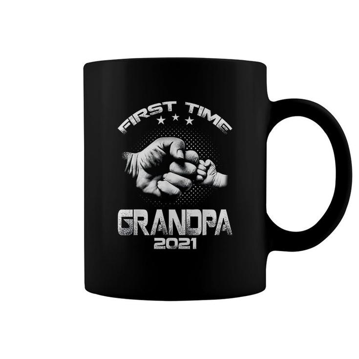 First Time Grandpa 2021 Coffee Mug