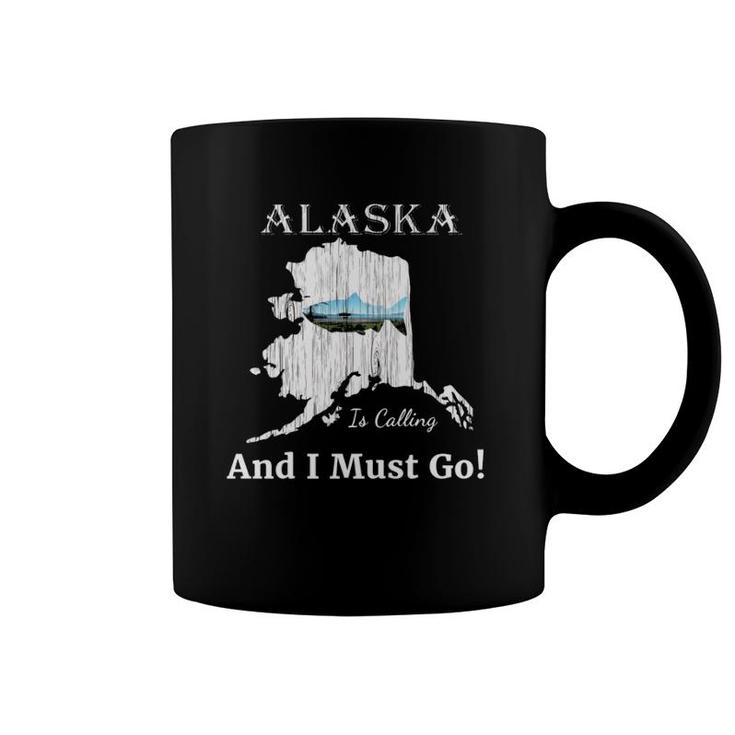 Fish Alaska Is Calling And I Must Go Souvenirs  Coffee Mug