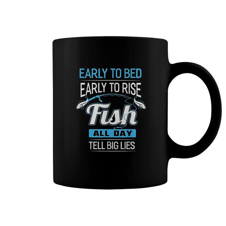 Fish All Day Tell Big Lies Fishing Long Sleeve T-Shirt T-Shirt