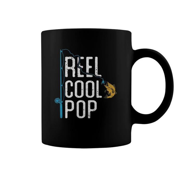 Fishing Reel Cool Pop Father’S Day Gift For Fisherman Pop Coffee Mug