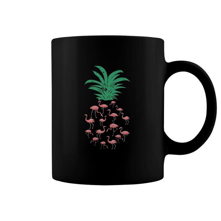 Flamingo Pineapple Coffee Mug
