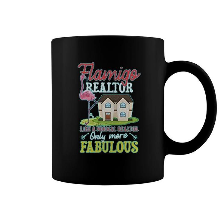 Flamingo Realtor Only More Fabulous Coffee Mug