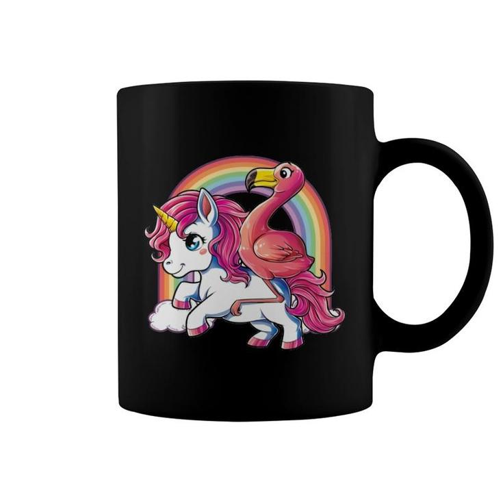 Flamingo Riding Coffee Mug