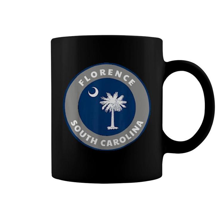 Florence South Carolina Sc Flag Pride Badge Souvenir  Coffee Mug
