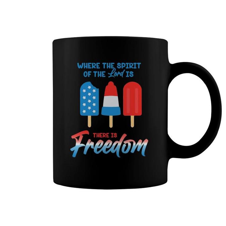 Fourth Of July Popsicles Coffee Mug