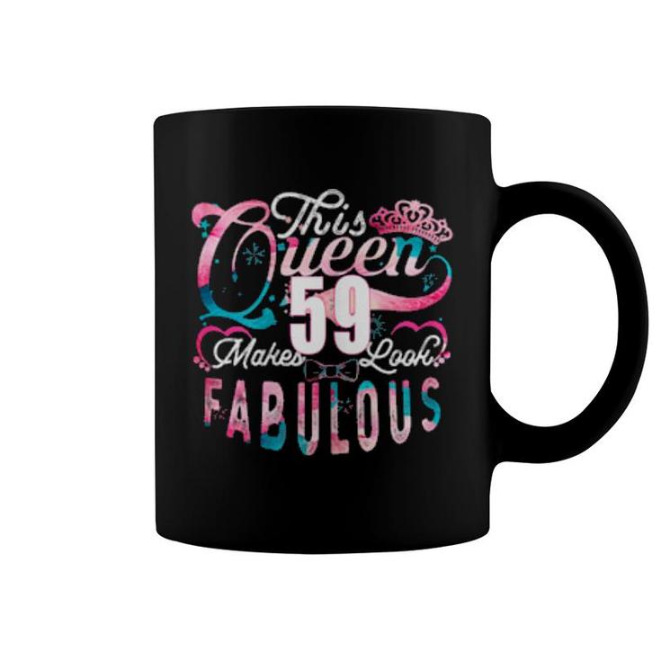 Frauen 59 Geburtstag This Queen Makes 59 Looks Fabulous 1962  Coffee Mug