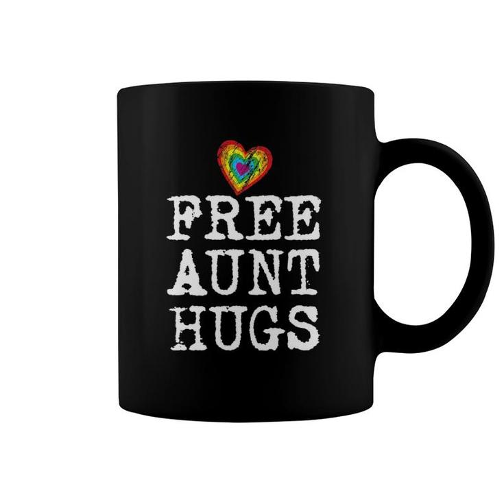 Free Aunt Hugs For Lgbt Support For Gay Pride Coffee Mug