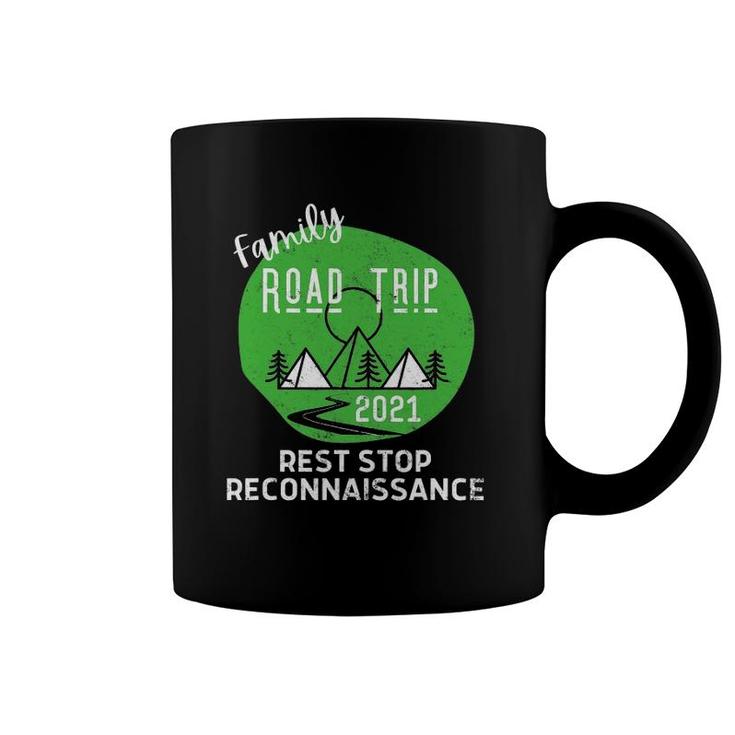 Fun Matching Family Road Trip 2021 Rest-Stop Reconnaissance Coffee Mug