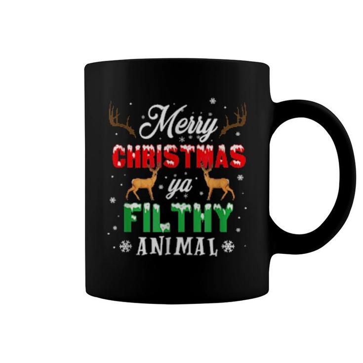 Funny Alone At Home Movies Merrychristmas Filty Animal  Coffee Mug