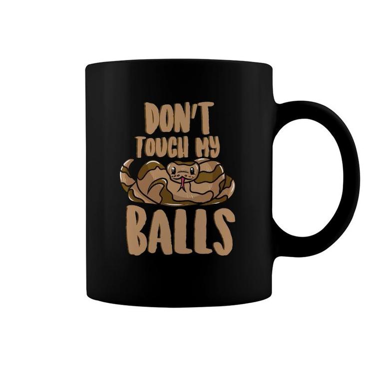 Funny Ball Python Snake Lover Gift Coffee Mug