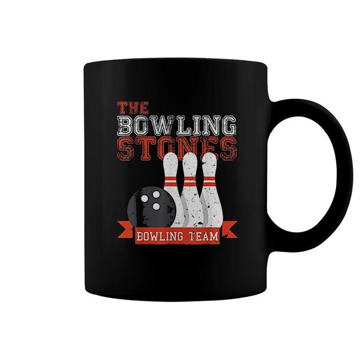 Funny Bowling Stones Team Gift Coffee Mug