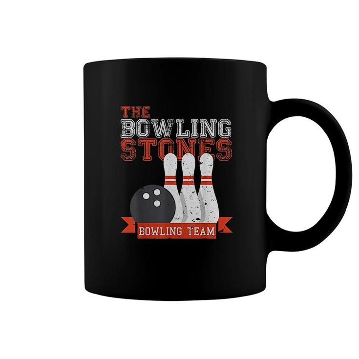 Funny Bowling Stones Team Gift Coffee Mug