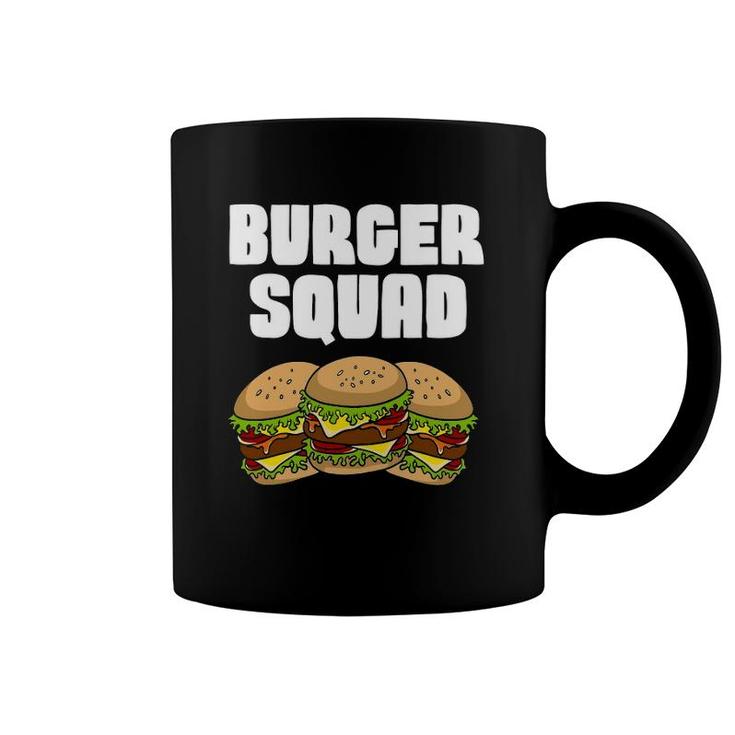 Funny Burger Art For Men Women Hamburger Cheeseburger Lover Coffee Mug