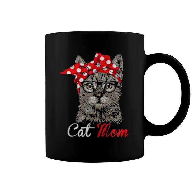 Funny Cat Mom For Cats Mothers Day  Coffee Mug