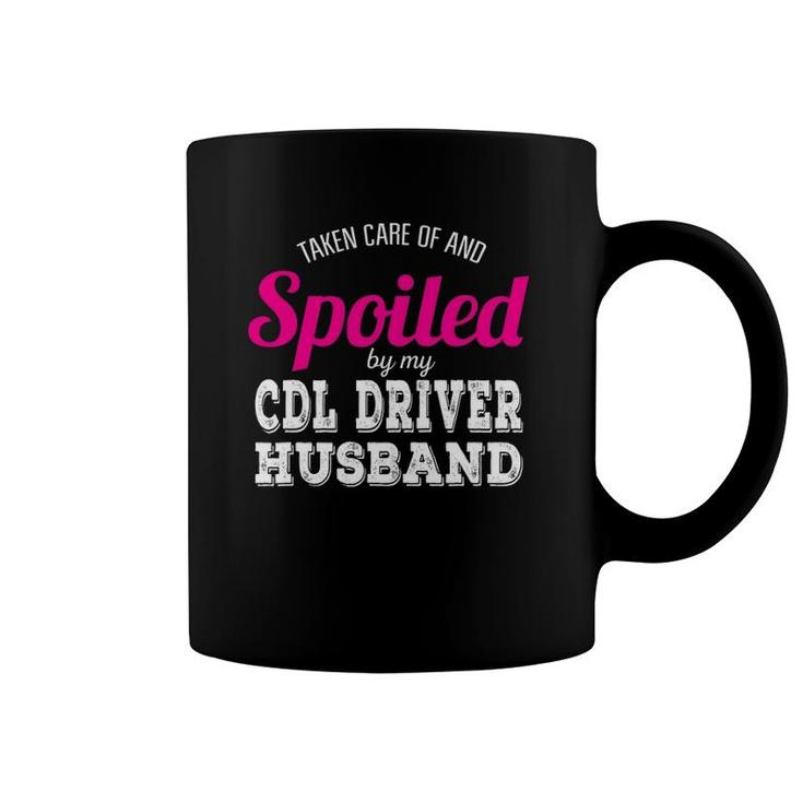 Funny Cdl Driver Wife Wedding Anniversary Gift Coffee Mug