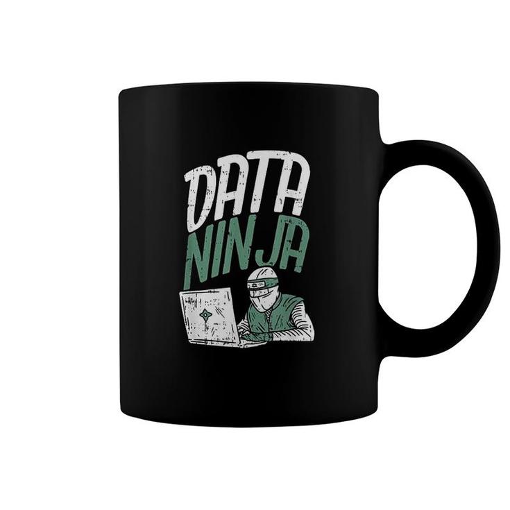 Funny Data Scientist Gift  Data Ninja Engineer Coffee Mug