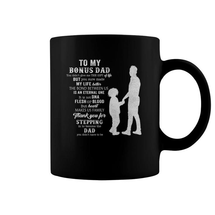 Funny Father's Day Bonus Dad Gift From Daughter Son Wife Coffee Mug