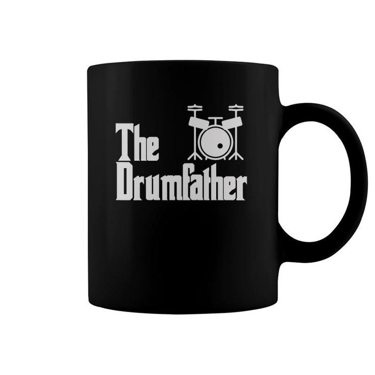 Funny Father's Day The Drum-Father Drummer Musician Dad Gift Coffee Mug