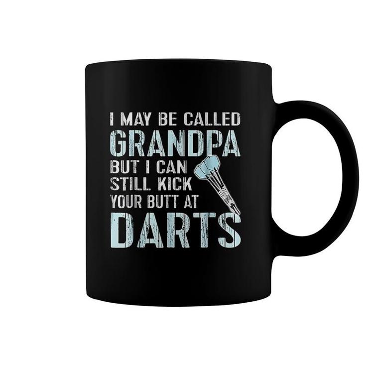 Funny Grandpa Darts Team League Gift Coffee Mug