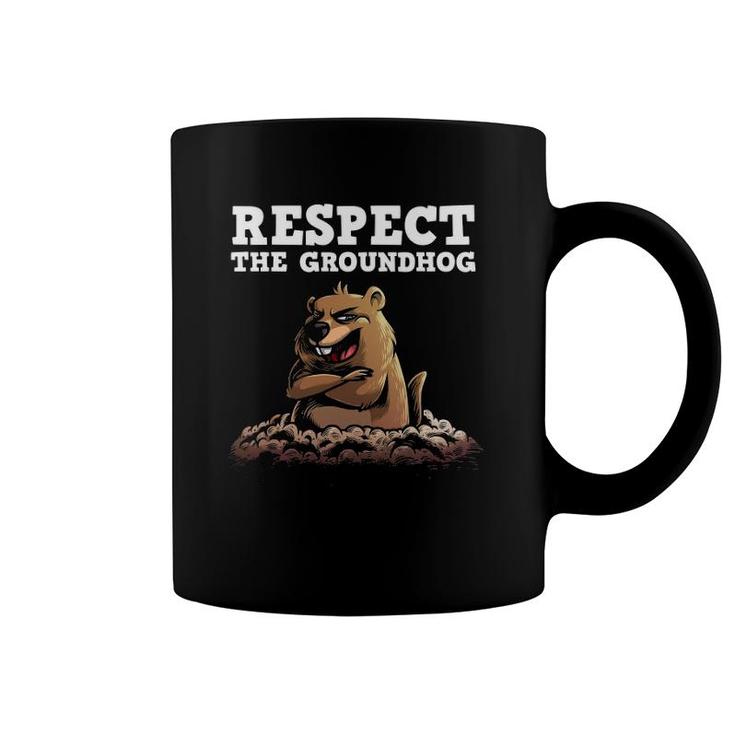 Funny Groundhog For Men Women Groundhog Day Woodchuck Animal Coffee Mug
