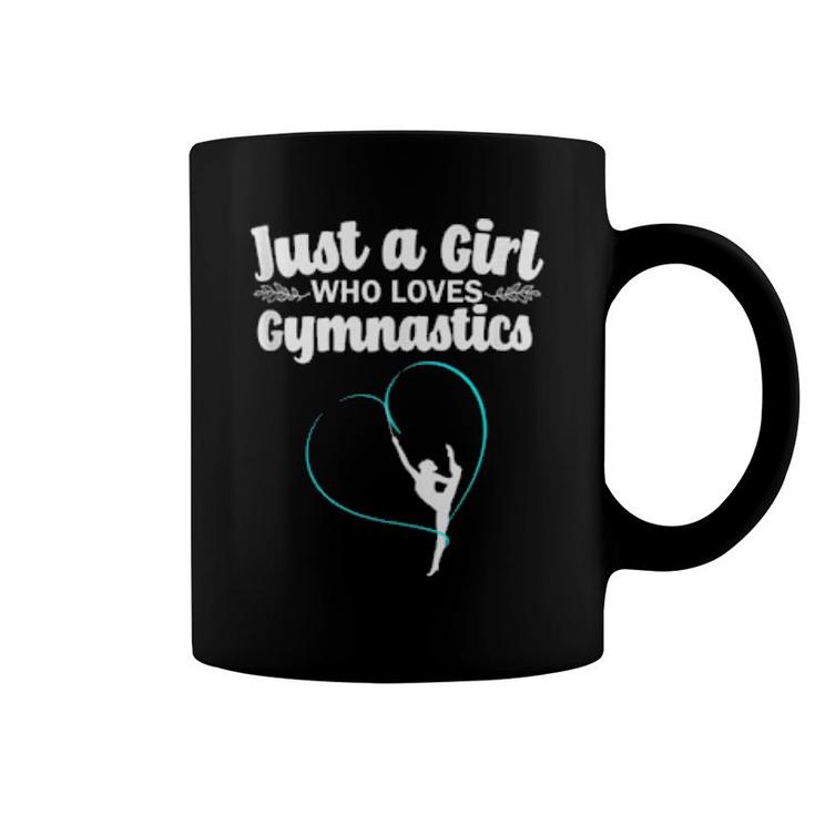 Funny Gymnastics Art For Girlsn Acrobat Gymnasts  Coffee Mug