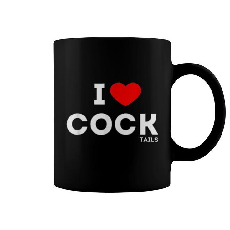 Funny I Love Cocktails Drinking Pun Gift Coffee Mug