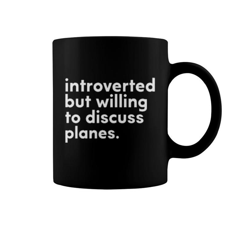 Funny Introverted But Willing To Discuss Plants  Coffee Mug