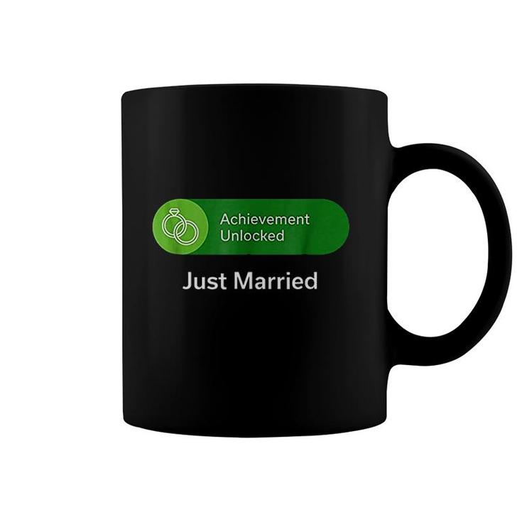 Funny Just Married  For Wedding Gift Video Gamer Coffee Mug
