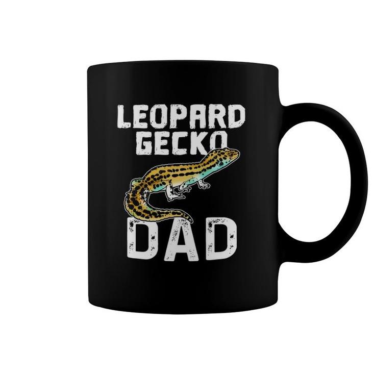 Funny Leopard Gecko Graphic Lizard Lover Reptile Dad Coffee Mug