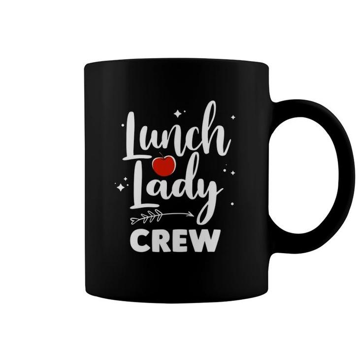 Funny Lunch Lady Design For Women Girls School Lunch Crew Coffee Mug
