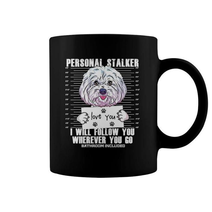Funny Maltese Malshi Dog Lover Quote Gift For Dad & Mom Coffee Mug