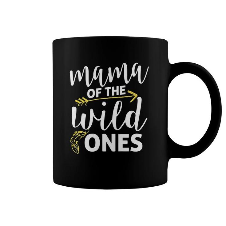 Funny Mama Of The Wild Ones Coffee Mug