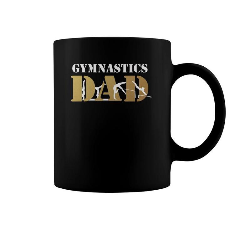 Funny Men's Gymnastics Dad - Love Daughter Gift Coffee Mug