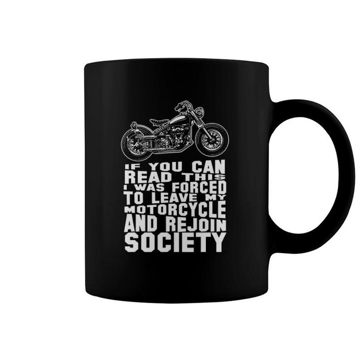 Funny Motorcycle For Men Riding Biker Dad Bike Coffee Mug