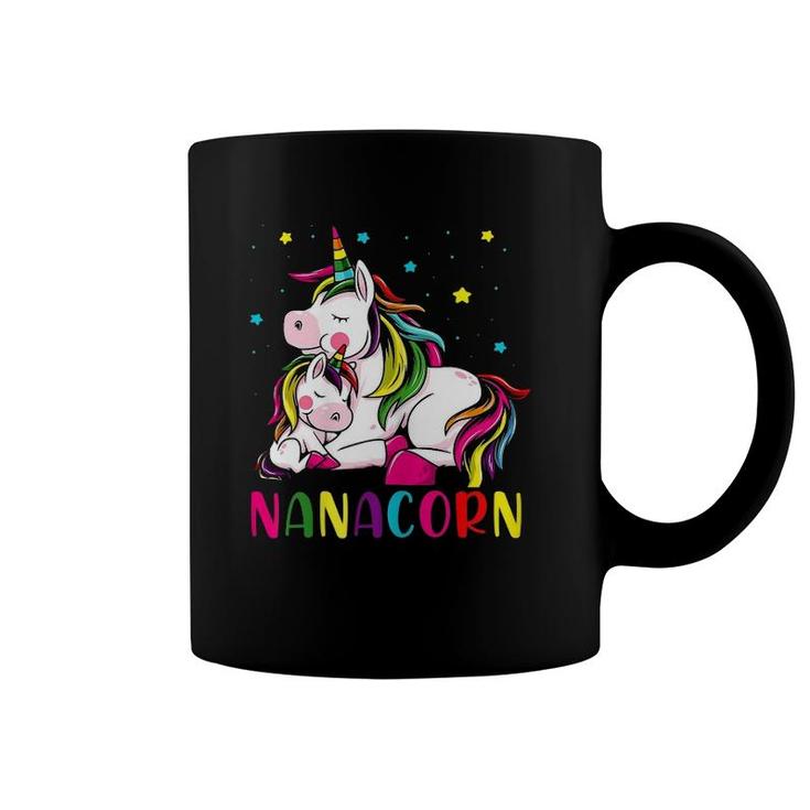 Funny Nanacorn Unicorn Costume Nana Mom Mother's Day Coffee Mug