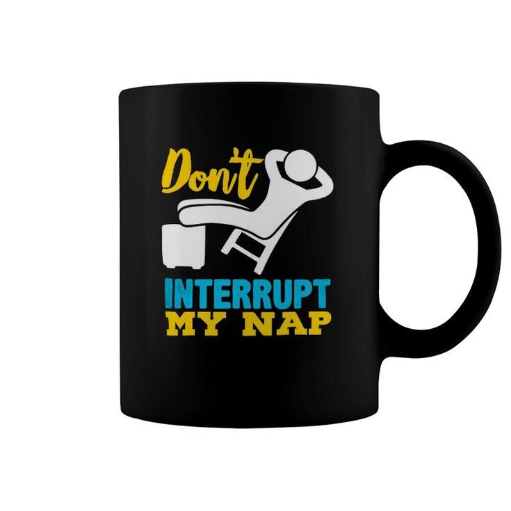 Funny Nap Sleep Tired Dad Sleeping Pajama Gag Coffee Mug