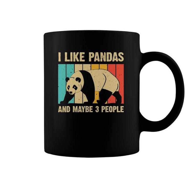 Funny Panda Design For Kids Boys Girls Panda Bear Lovers Coffee Mug