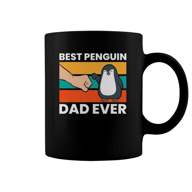 Funny Penguin Best Penguin Dad Ever Coffee Mug